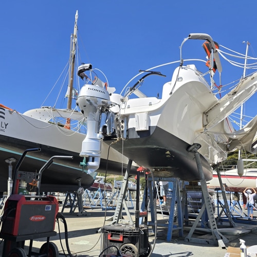 bateau au port